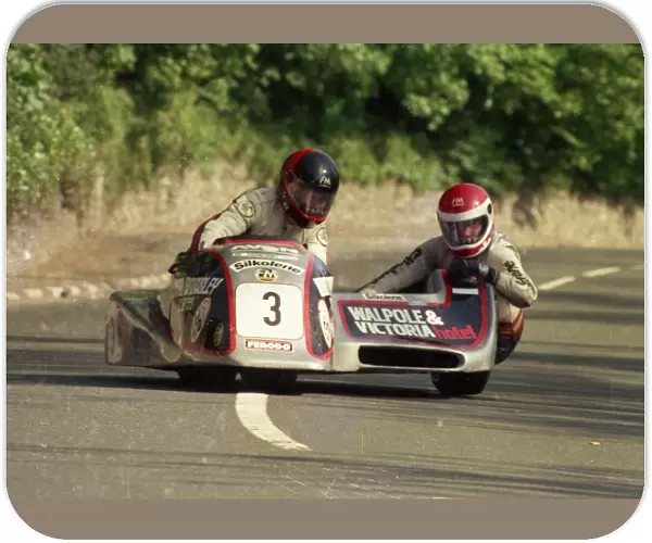 Mick Boddice & Don Williams (Yamaha) 1987 Sidecar TT