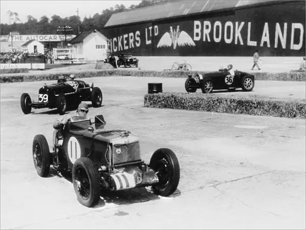 British Empire Trophy race at Brooklands 1935