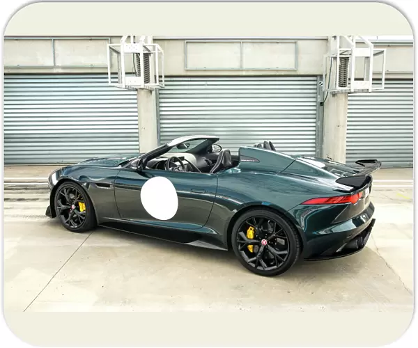 Jaguar Project 7 (ltd edition F-Type Speedster) 2014 Green & white