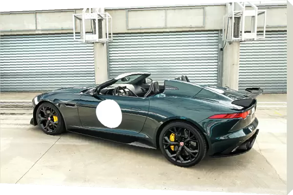 Jaguar Project 7 (ltd edition F-Type Speedster) 2014 Green & white