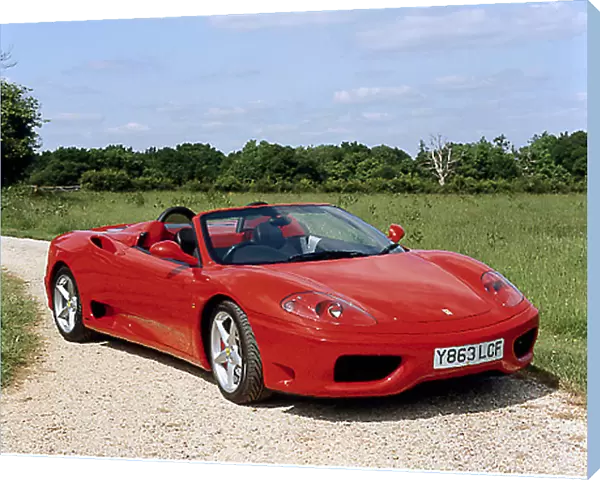 Ferrari 360 Spider, 2001, Red