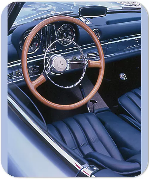 Mercedes-Benz 300SL  /  SLS Prototype, 1955, Blue, ice
