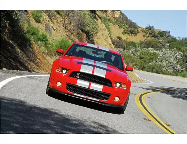 Ford Shelby Mustang GT500 2010 red