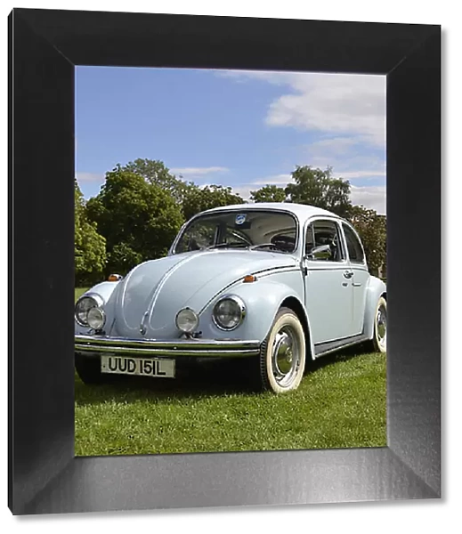 VW Volkswagen Beetle Classic Beetle 1500L 1969 blue light