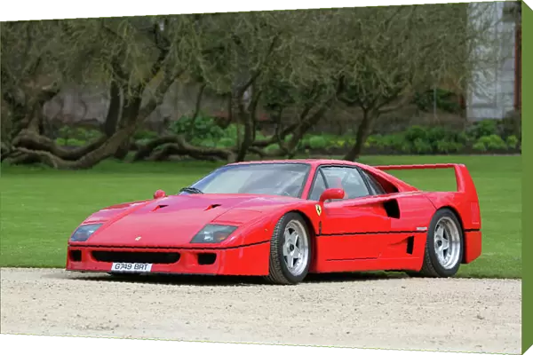 Ferrari F40, 1990, Red