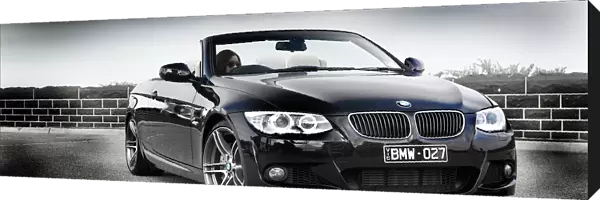 BMW 335i convertible black 2011