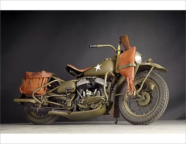 Harley Davidson WLA (US Army), 1942, Green