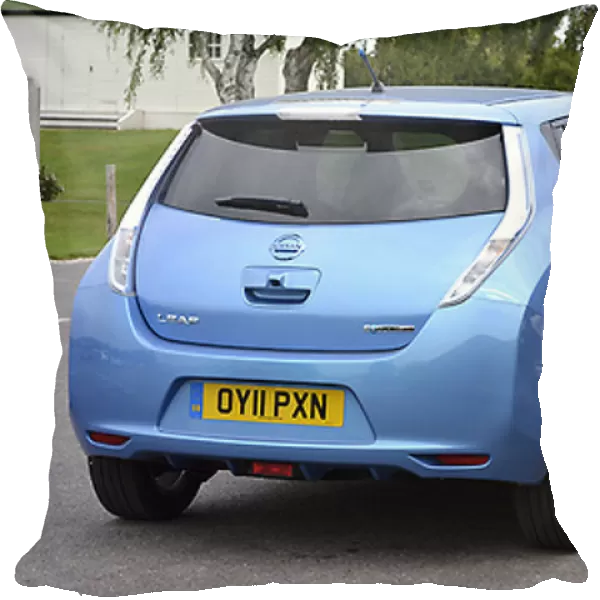 Nissan Leaf (electric car), 2011, Blue, light