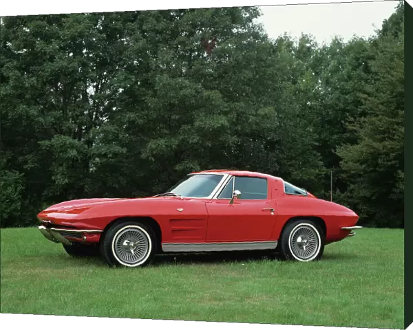 Chevrolet Corvette Stingray, 1963, Red