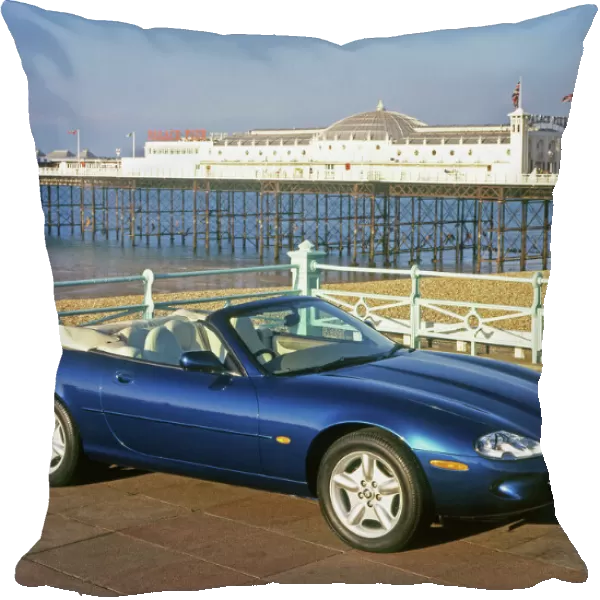 Jaguar XK8 (convertible), 1997, Blue