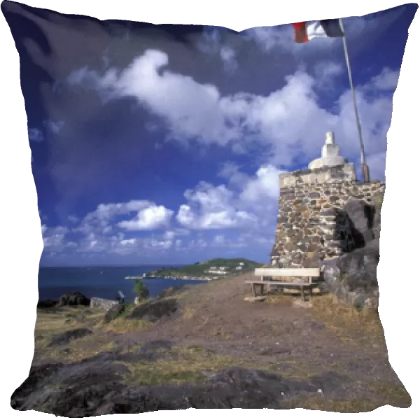 Caribbean, French West Indies, St. Martin Marigot; Fort Louis (b. 1790)
