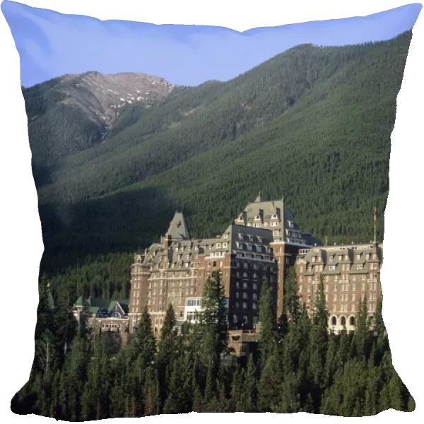 The Banff Springs Hotel in Banff, Alberta, Canada. banff springs hotel, alberta