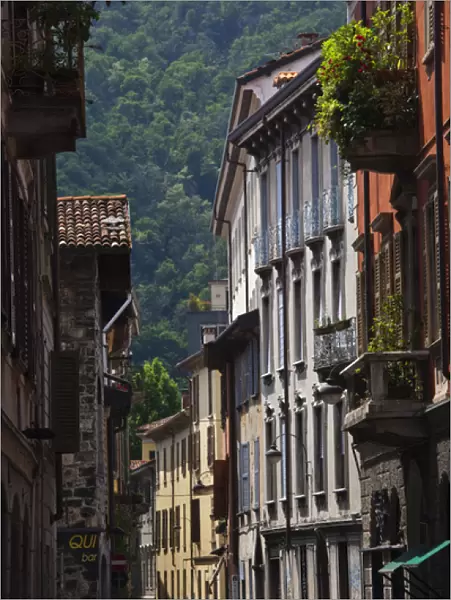 ITALY, Como Province, Como. Old town buildings