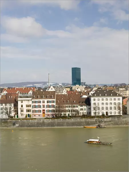 SWITZERLAND-BASEL: Basel and Rhine River  /  Daytime  /  Winter
