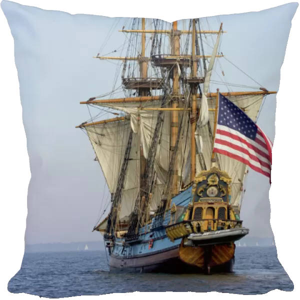 MARYLAND. USA. Tall ship the Kalmar Nyckel. Chesapeake Bay