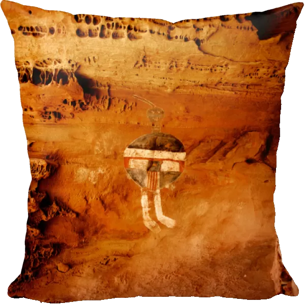 Anasazi Pictograph located in Salt Creek Canyon Canyonlands National Park. One of