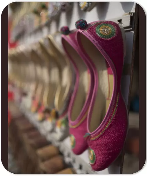 Shoe shop in Amritsar, Punjab, India