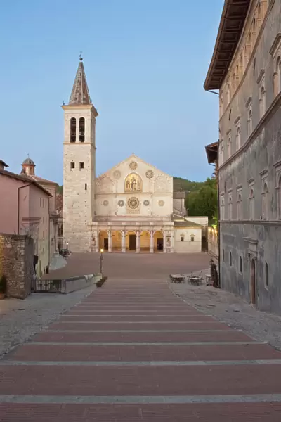 Europe, Italy, Umbria, Spoleto, Duomo of Santa Maria Assunta