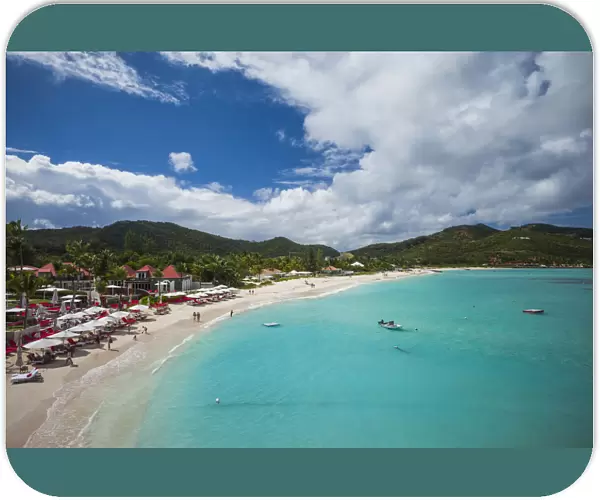 French West Indies, St-Barthelemy. Saint Jean Beach