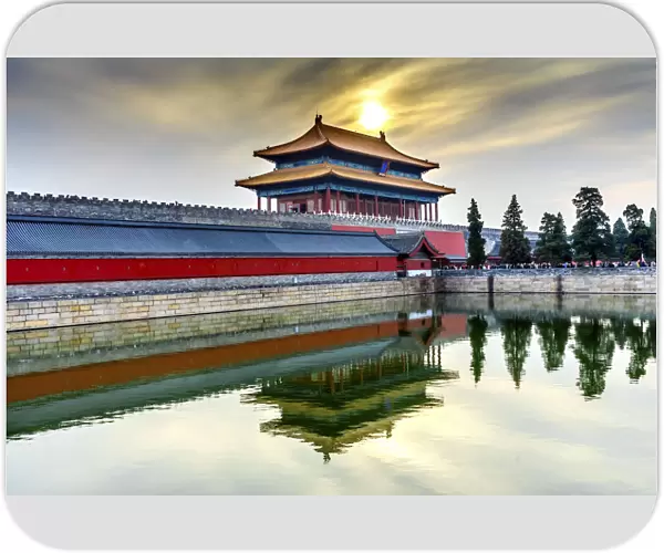 Rear Gate Heavenly Purity, Forbidden City moat, Beijing, China