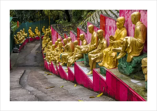 Ten Thousand Buddhas Monastery, Sha Tin, Hong Kong, China