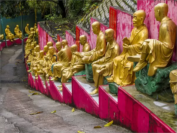 Ten Thousand Buddhas Monastery, Sha Tin, Hong Kong, China