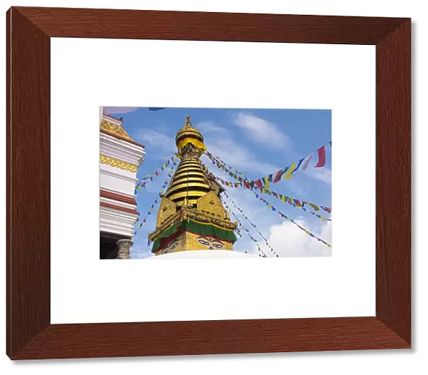 Stupa of Swayambhunath, Kathmandu, Nepal