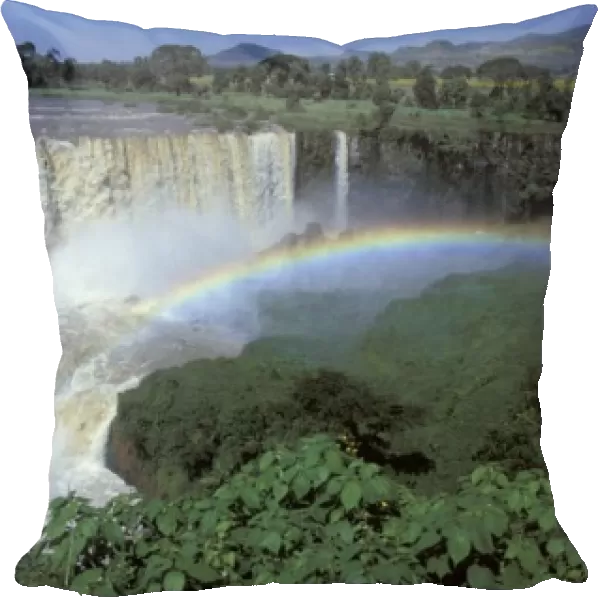 Africa, Ethiopia, Blue Nile River, Cataract. Tisisat Falls, near lake Tana, source
