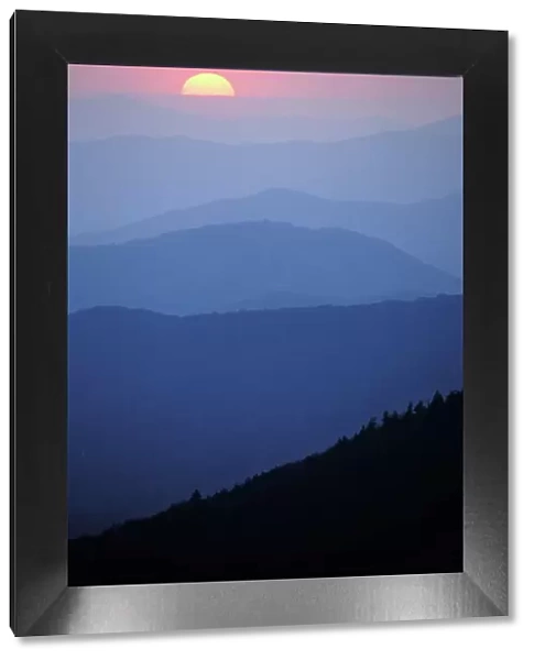 Sunrise, Southern Appalachian Mountains, Great Smoky Mountains National Park, North
