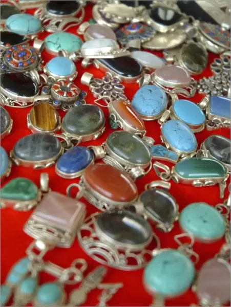 Mauritania, Adrar, Chinguetti, precious stones and jewellery