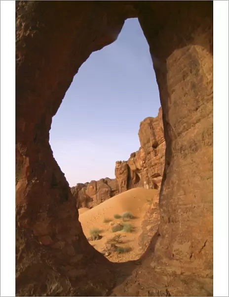 Mauritania, El Makhlouga (Elephant rock), close-up