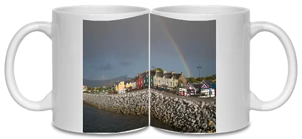 Dingle Waterfront, Dingle, Ireland, Houses, Rainbow