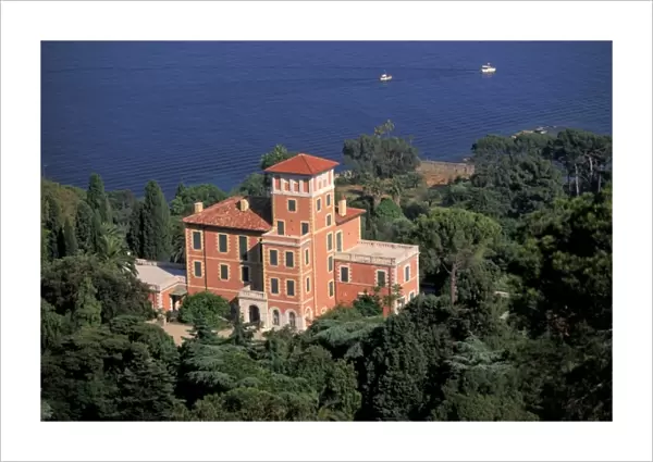 Italy, Liguria, La Mortola. Riviera di Ponente. Villa Hanbury and botanical gardens