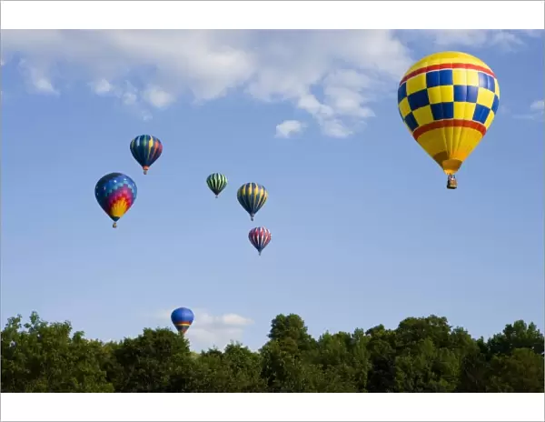 Quechee Balloon Festival in Quechee Vermont USA