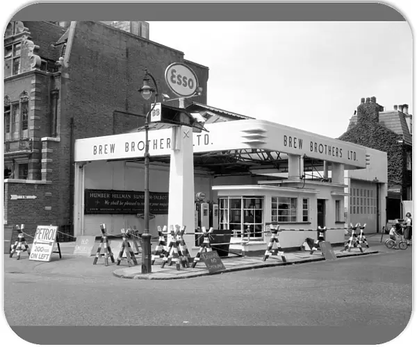 Petrol station, Old Brompton Road, London SW7