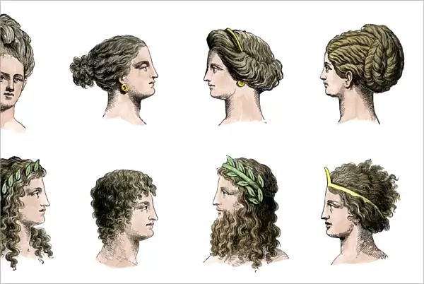 Hair styles of the ancient Greeks