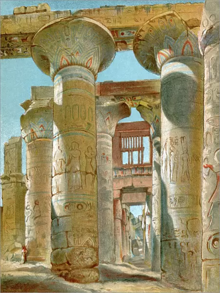 Great temple at Karnak, site of Egyptian Thebes