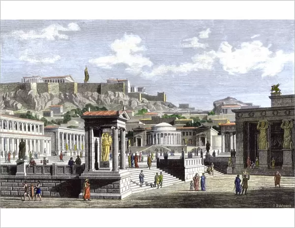 Marketplace of ancient Athens