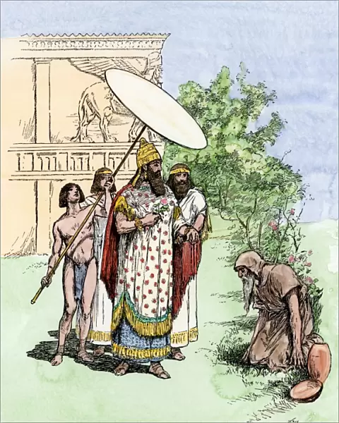 Nebuchadnezzar in ancient Babylon