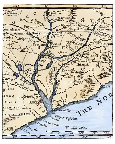 Rio de la Plata, 1698
