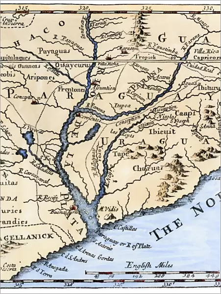 Rio de la Plata, 1698