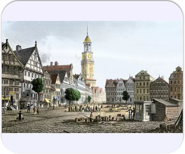 Hamburg, Germany, early 1800s
