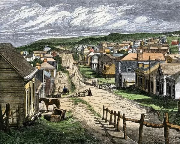 Dunedin, New Zealand, 1860