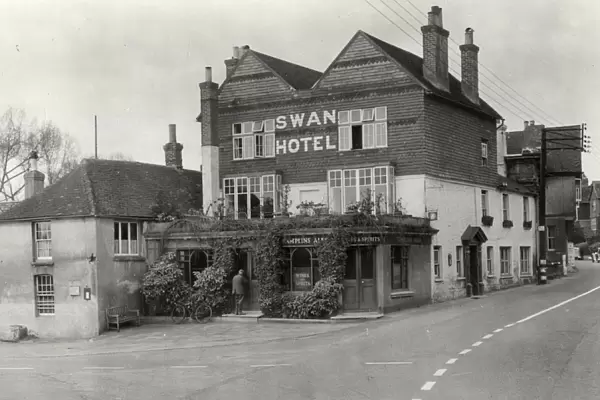 Swan Hotel Pulborough - April 1940