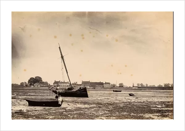 Low tide at Bosham Harbour, 18 May 1891