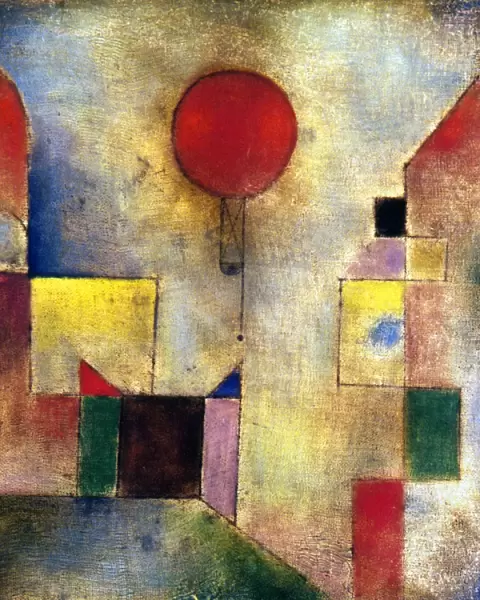 Oil on gauze and board by Paul Klee. EDITORIAL USE ONLY