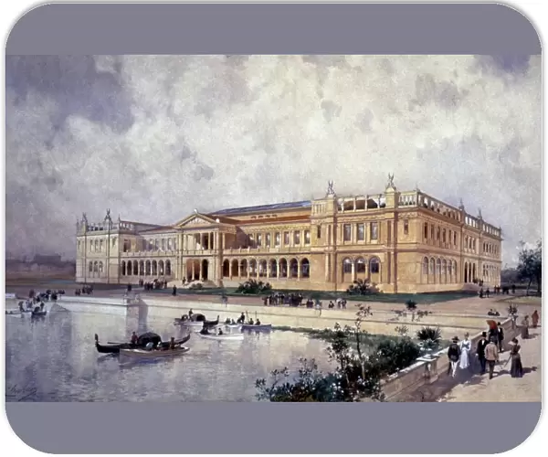 COLUMBIAN EXPOSITION, 1893. Womens Building, Worlds Columbian Exposition, Chicago