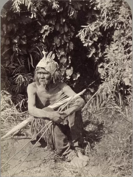 LAS VEGAS: PAIUTE MAN, c1873. Enuintsigaip (One of the Ancients), a Paiute Native