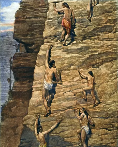PUEBLO NATIVE AMERICANS. Pueblo Native American cliff dwellers of the American Southwest