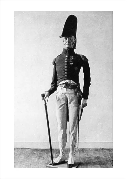 FRANCE: OFFICERs UNIFORM. Dress uniform of a major of the Grenadiers of the Imperial